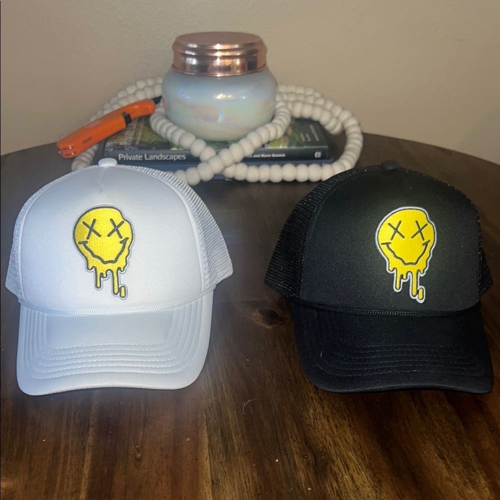 Melted Smiley Tricker Hats (2)